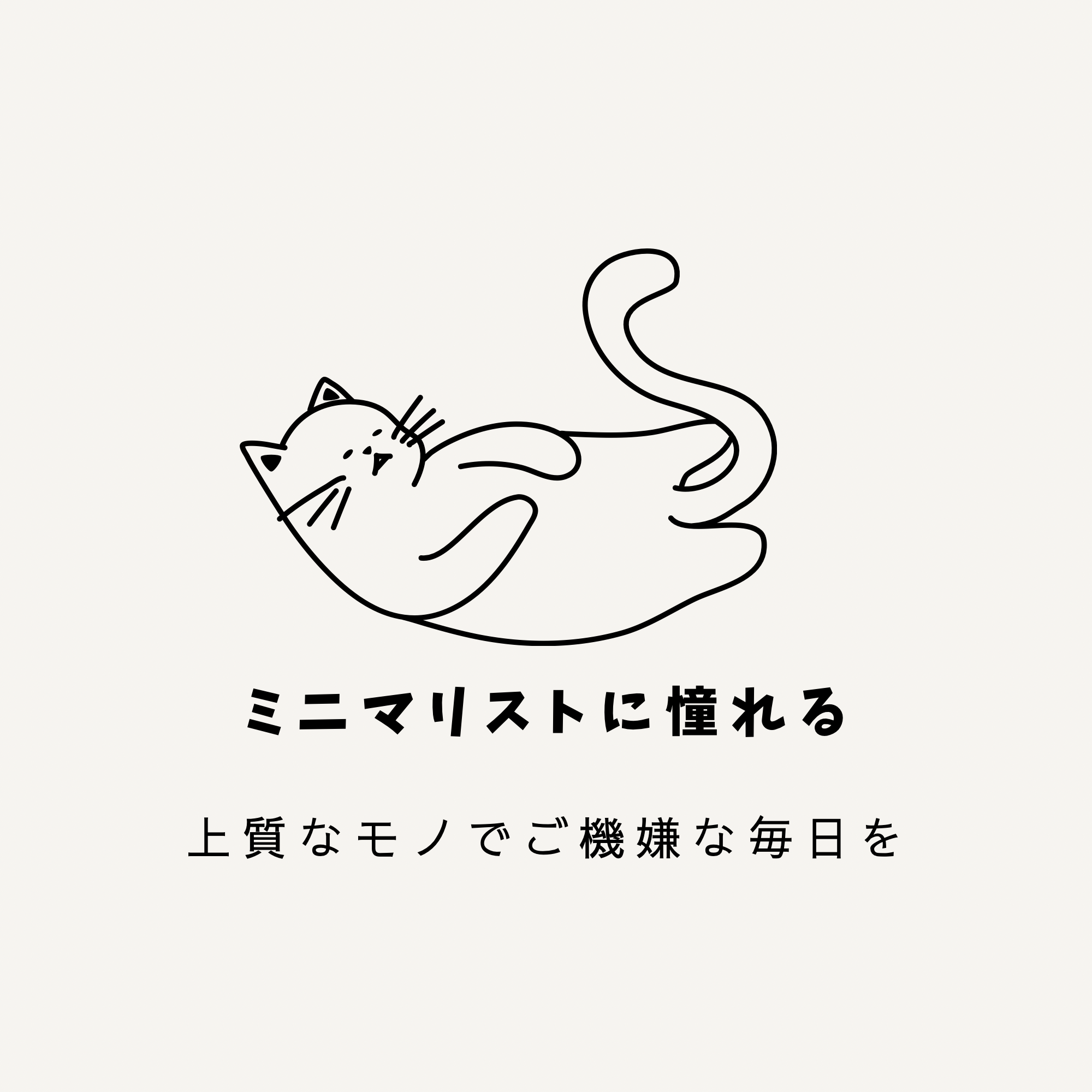 ミニマリストに憧れる